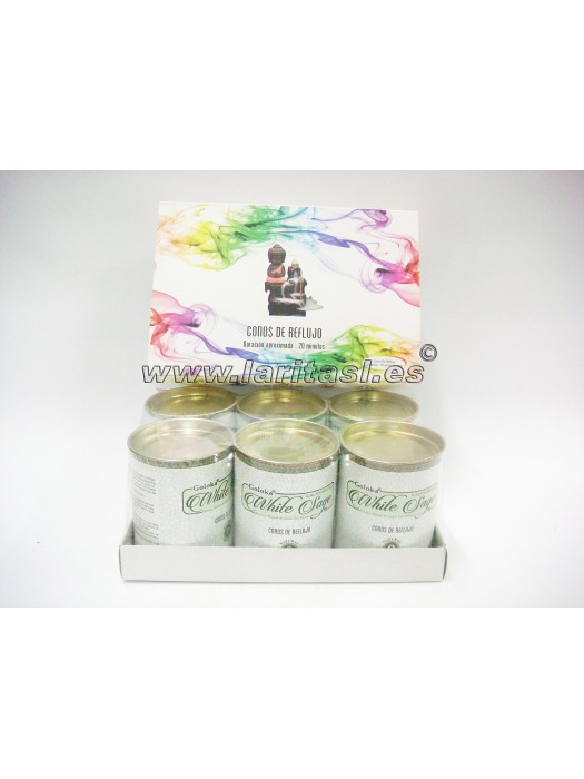 Cones refluxo Goloka White Sage (1 lata)